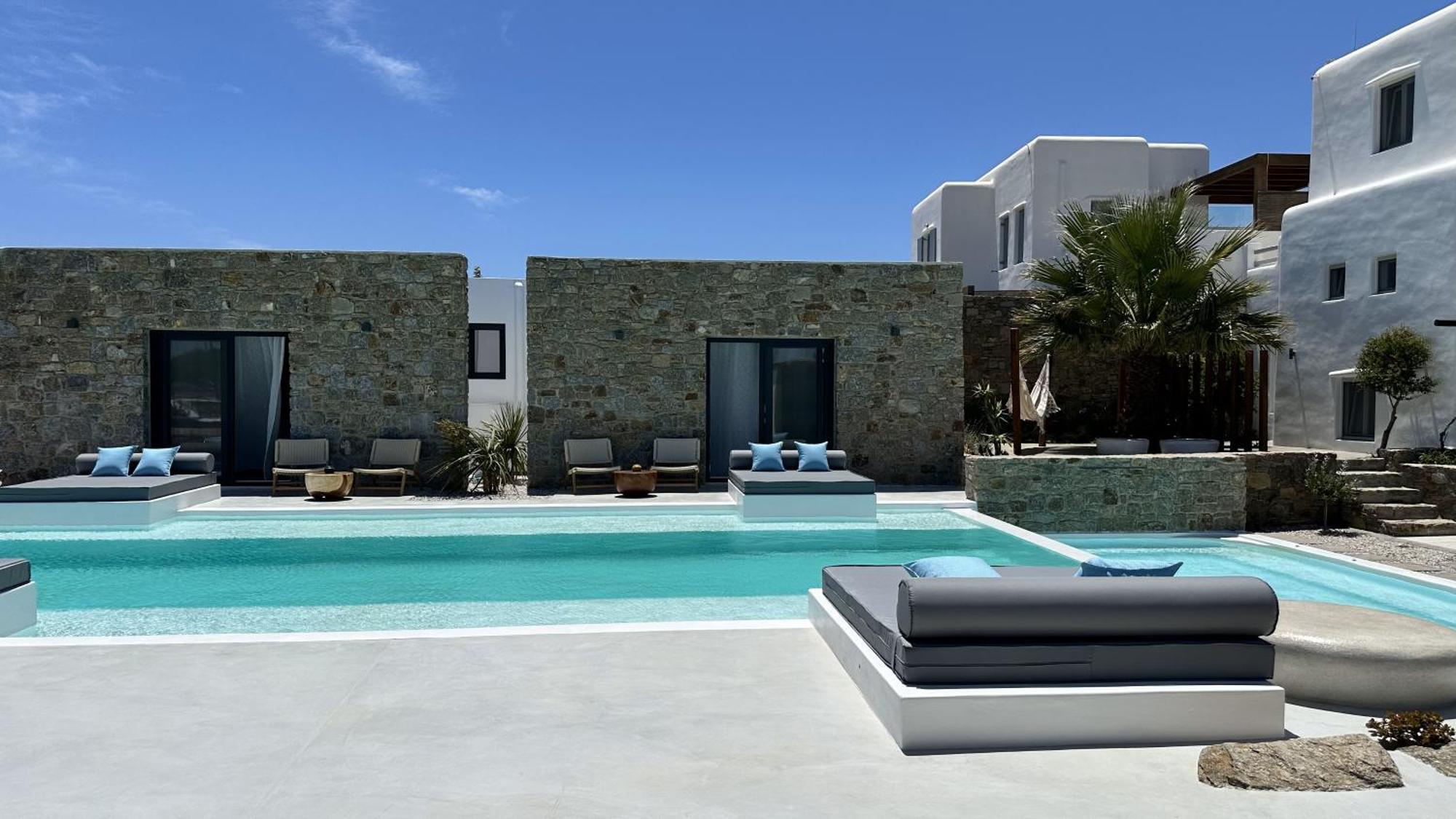 Myconian Theros Luxury Suites Ano Mera Exterior photo