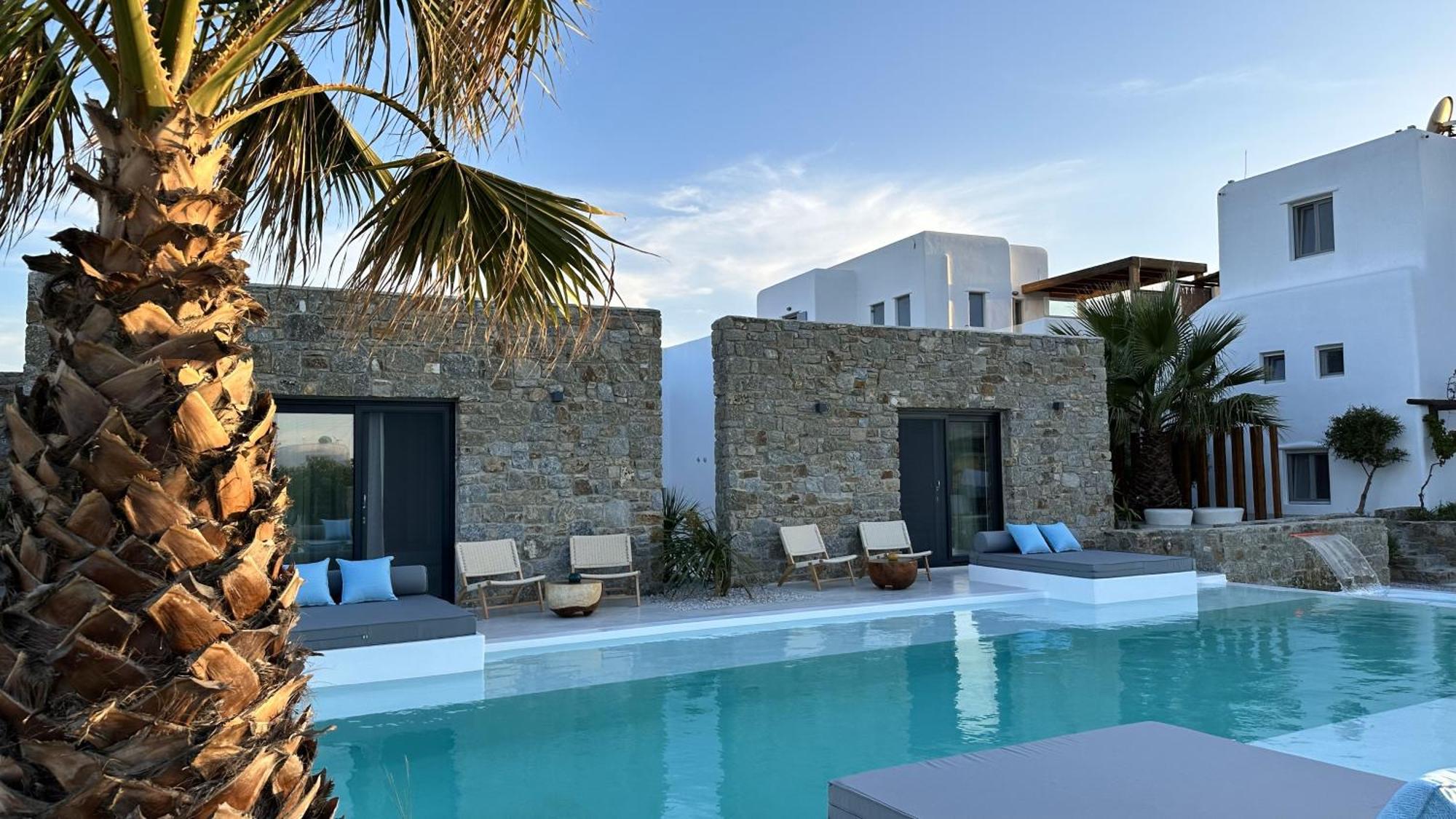 Myconian Theros Luxury Suites Ano Mera Exterior photo